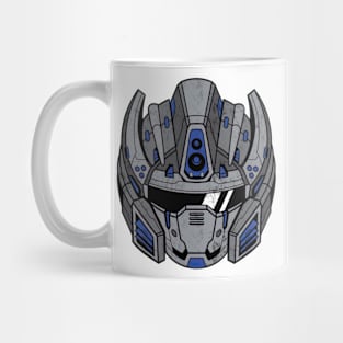 Blue Mecha Squad Mug